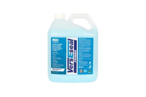 Container of VersEseal Porous Primer – primer for porous surfaces before waterproofing.