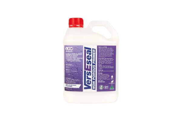Container of VersEseal Non Porous Primer – surface primer for waterproofing applications.